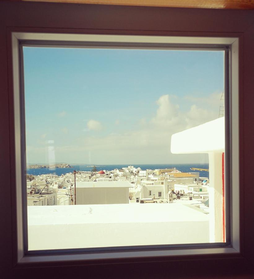 Mykonos Town Bright & Relaxing Loft With Attic Room In The Heart Of Mykonos City מראה חיצוני תמונה