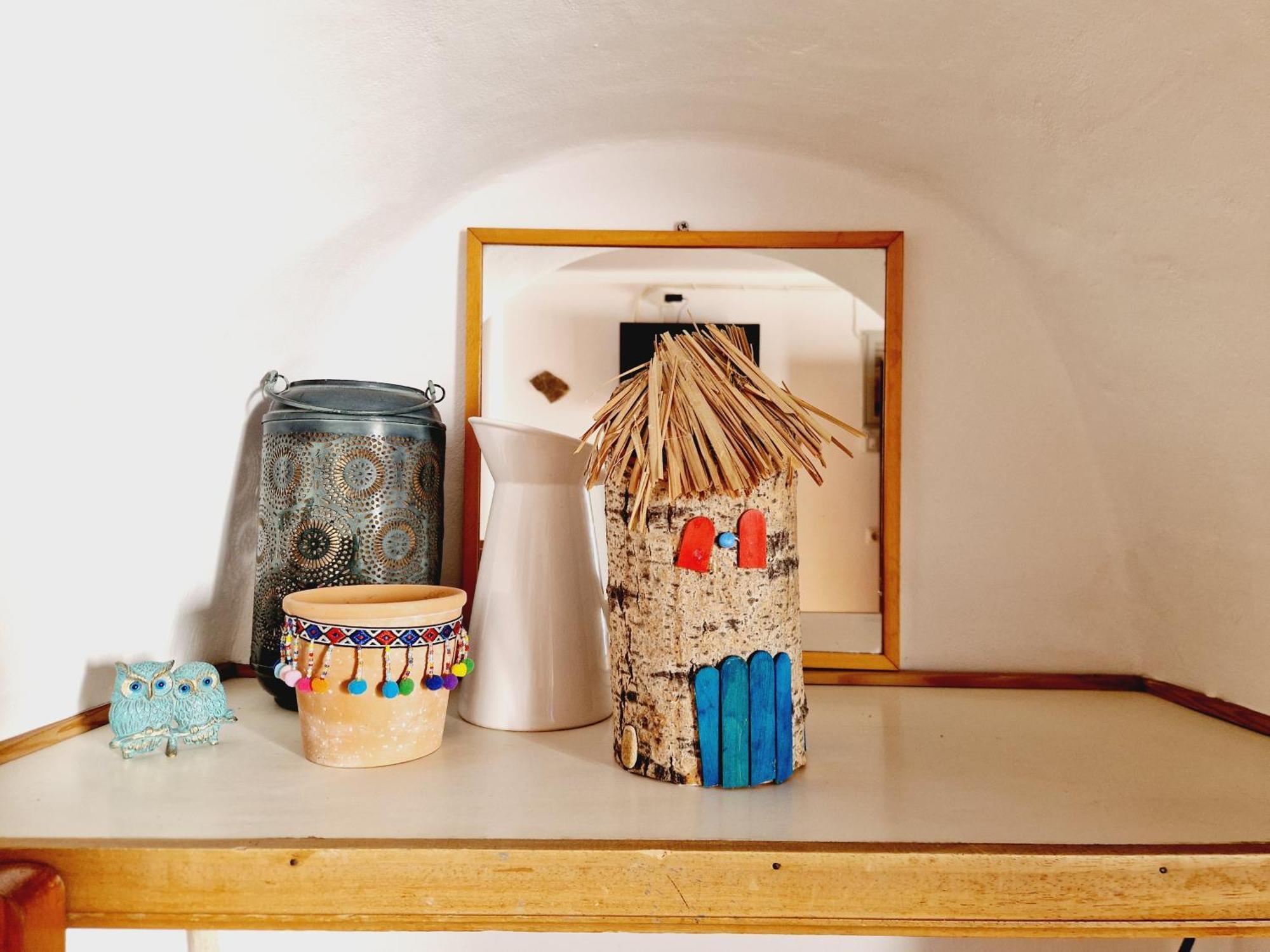 Mykonos Town Bright & Relaxing Loft With Attic Room In The Heart Of Mykonos City חדר תמונה