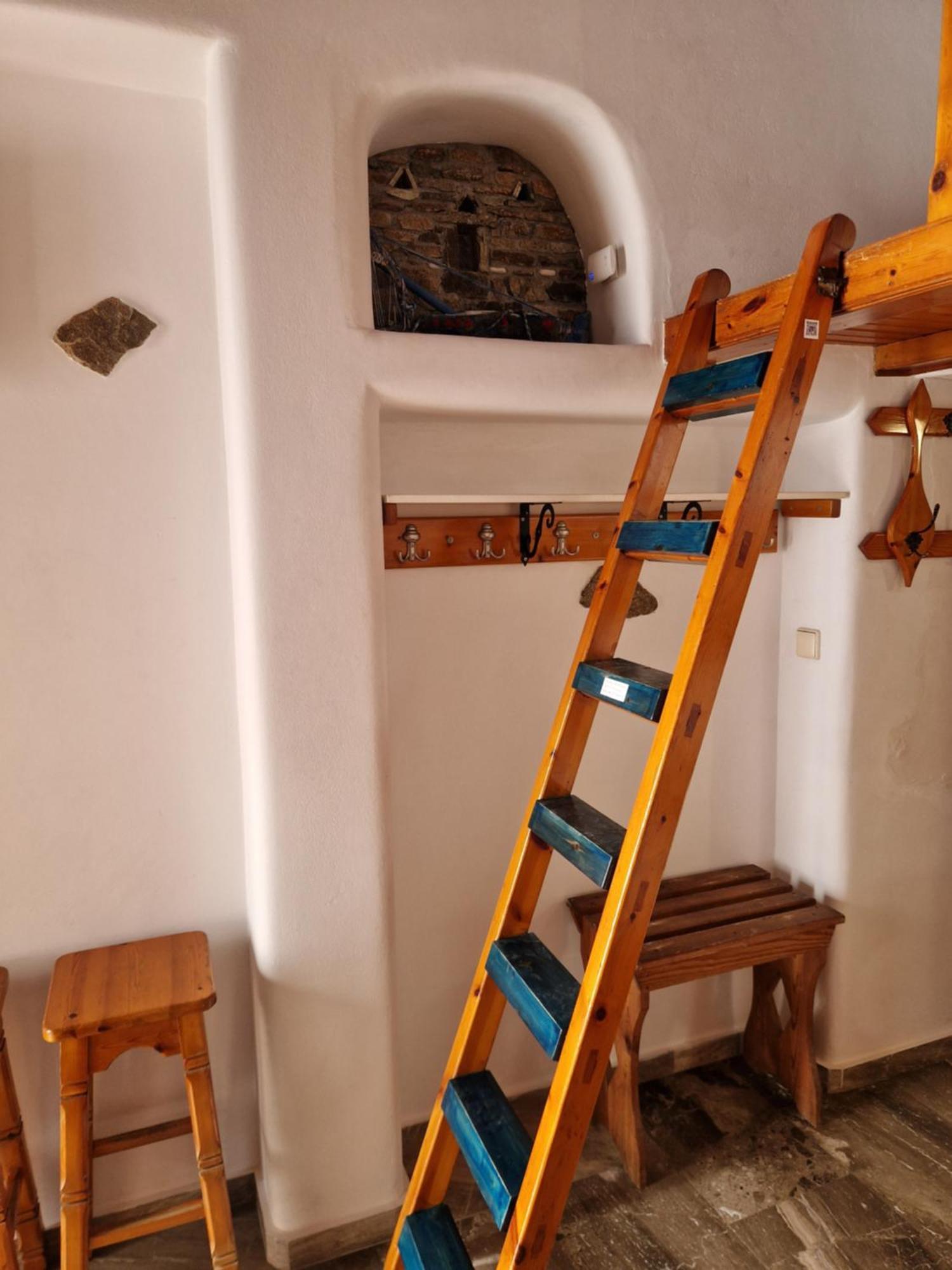 Mykonos Town Bright & Relaxing Loft With Attic Room In The Heart Of Mykonos City חדר תמונה